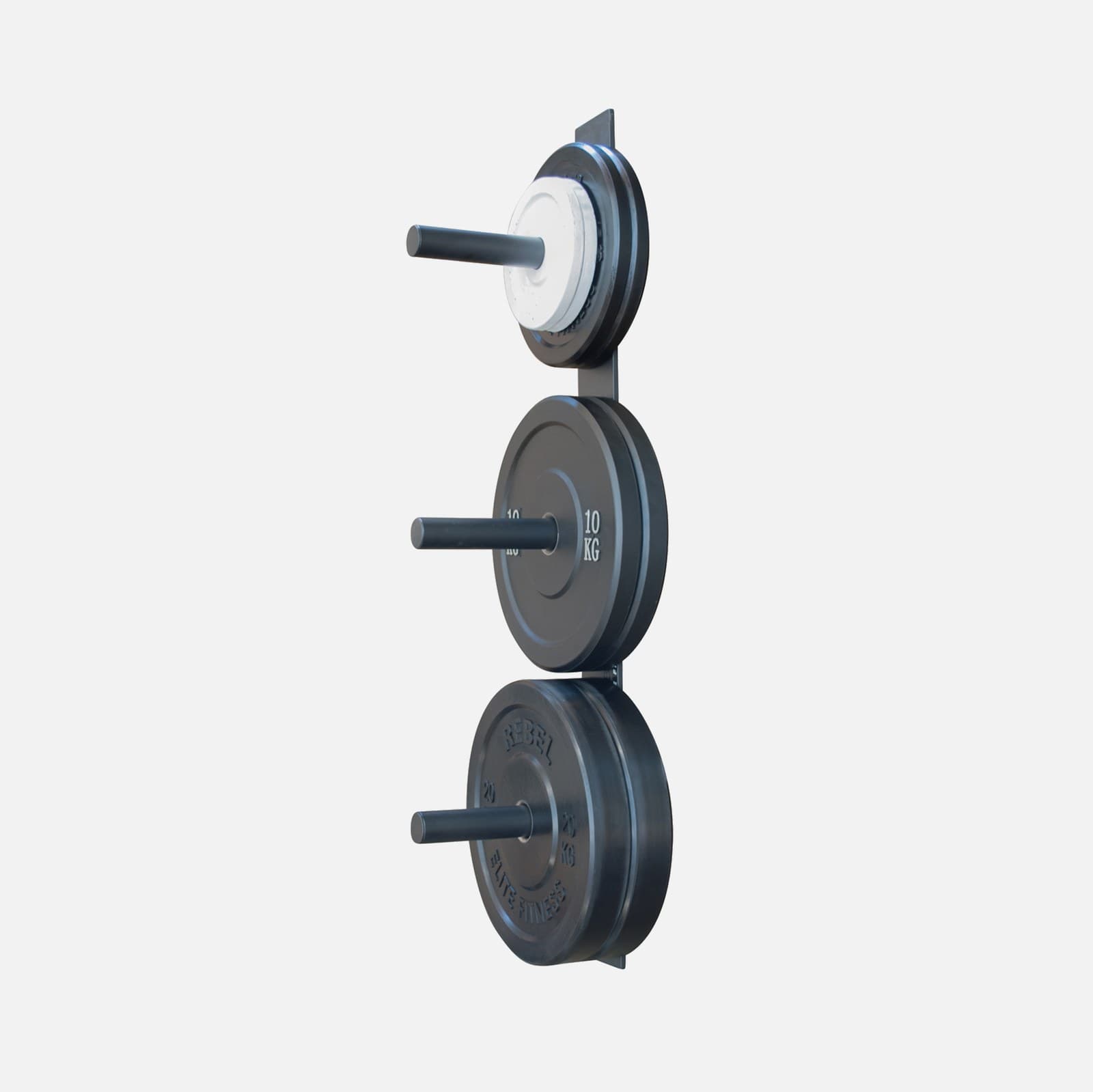 Wall Mounted Bumper Plate Rack