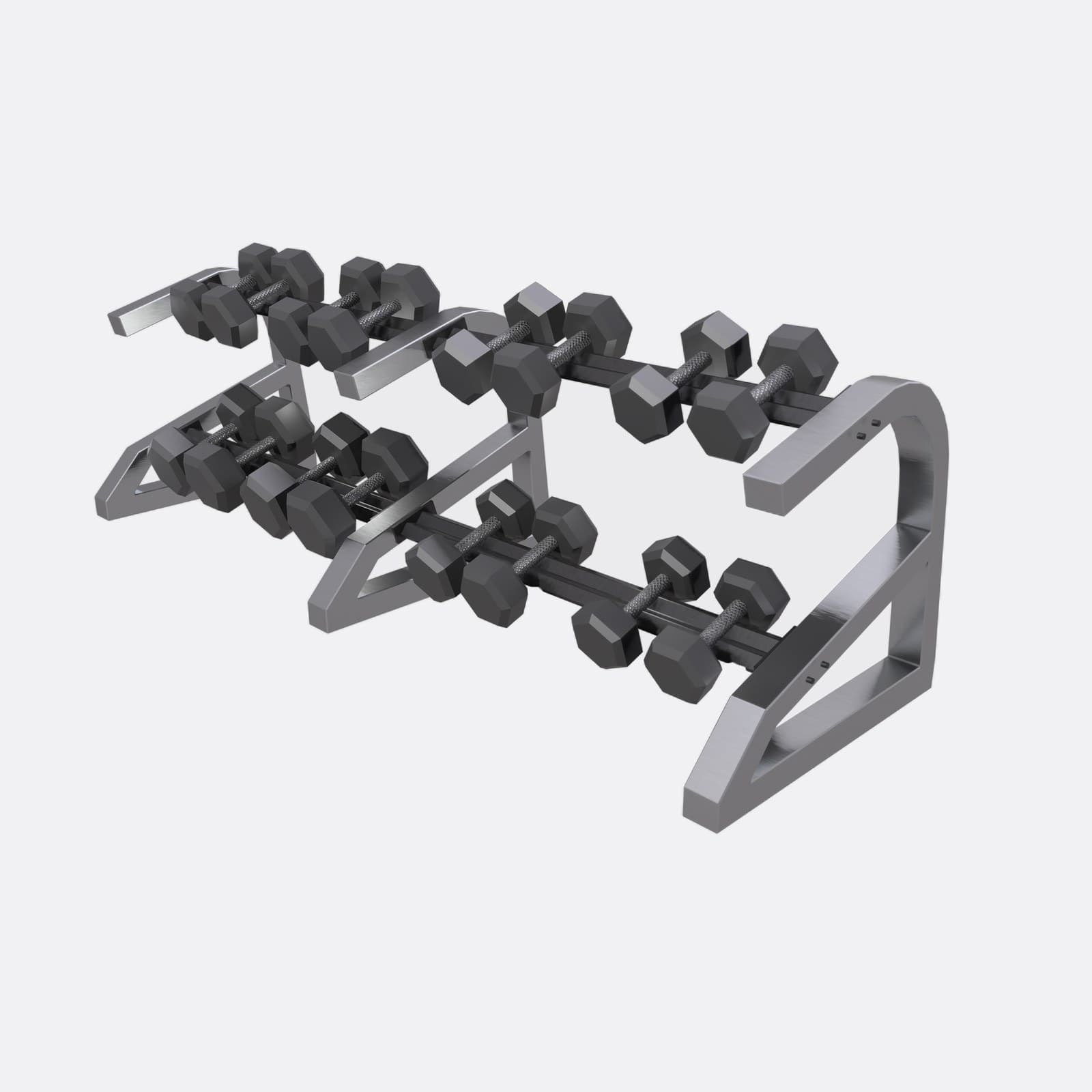 Two Tier Dumbbell Rack