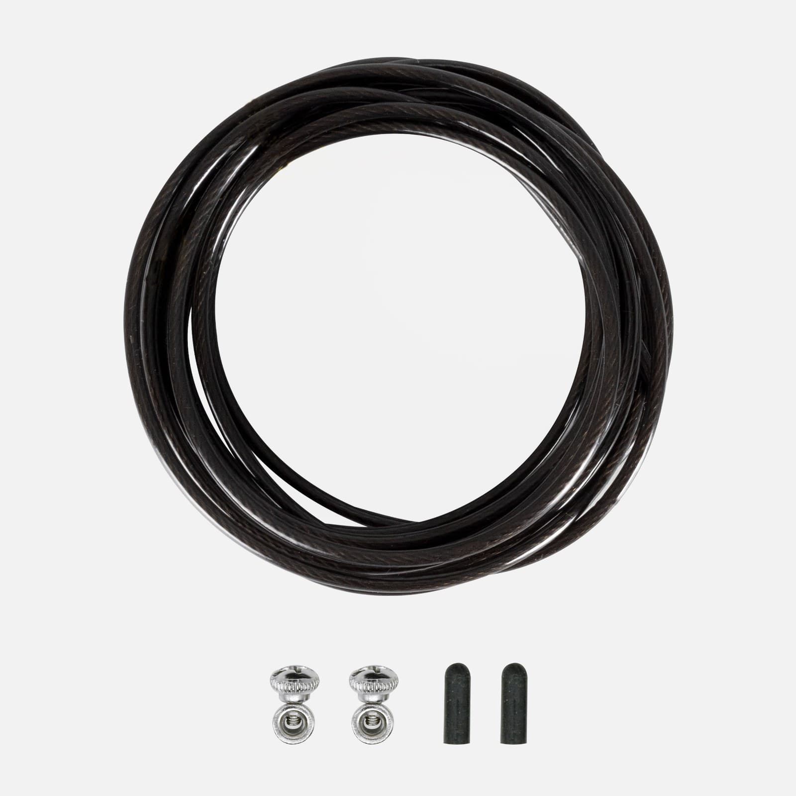 Jump Rope Spares — Black Cable