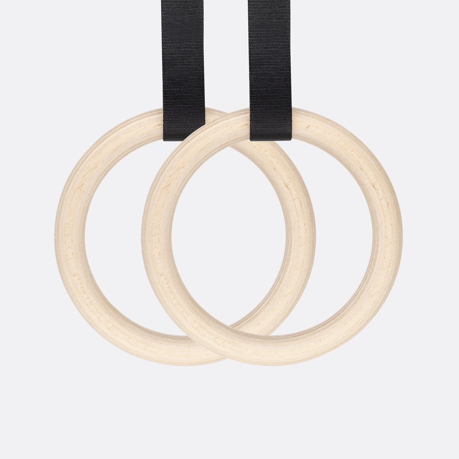 Wooden Gymnastic Rings — 28mm Pair